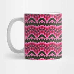 Pink Waves pattern Mug